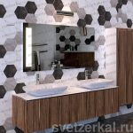 ONE 8LP Встроенное зеркало с led подсветкой